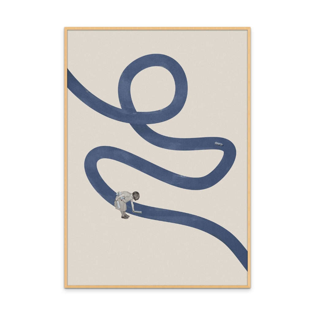 Cuadro "River cleanse"