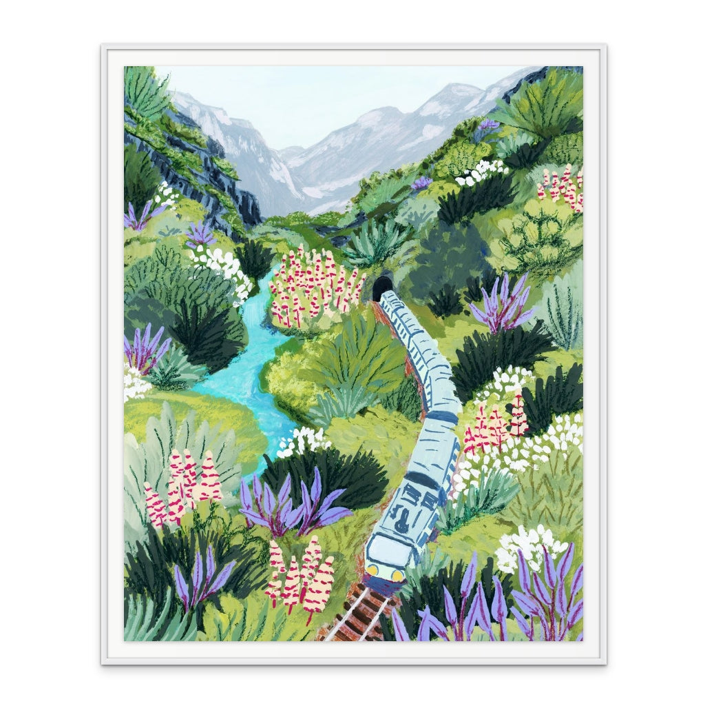 Cuadro "Train Travel"