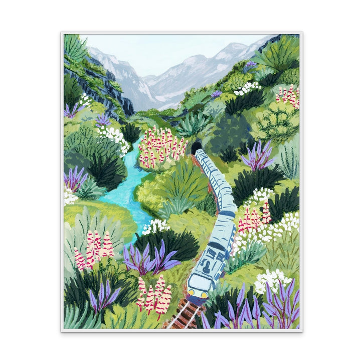 Cuadro "Train Travel"