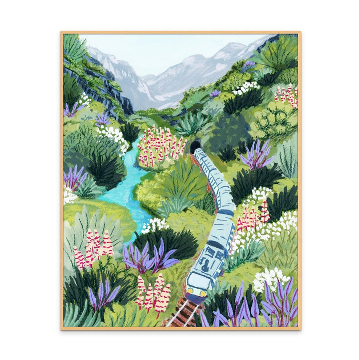 Cuadro "Train Travel"