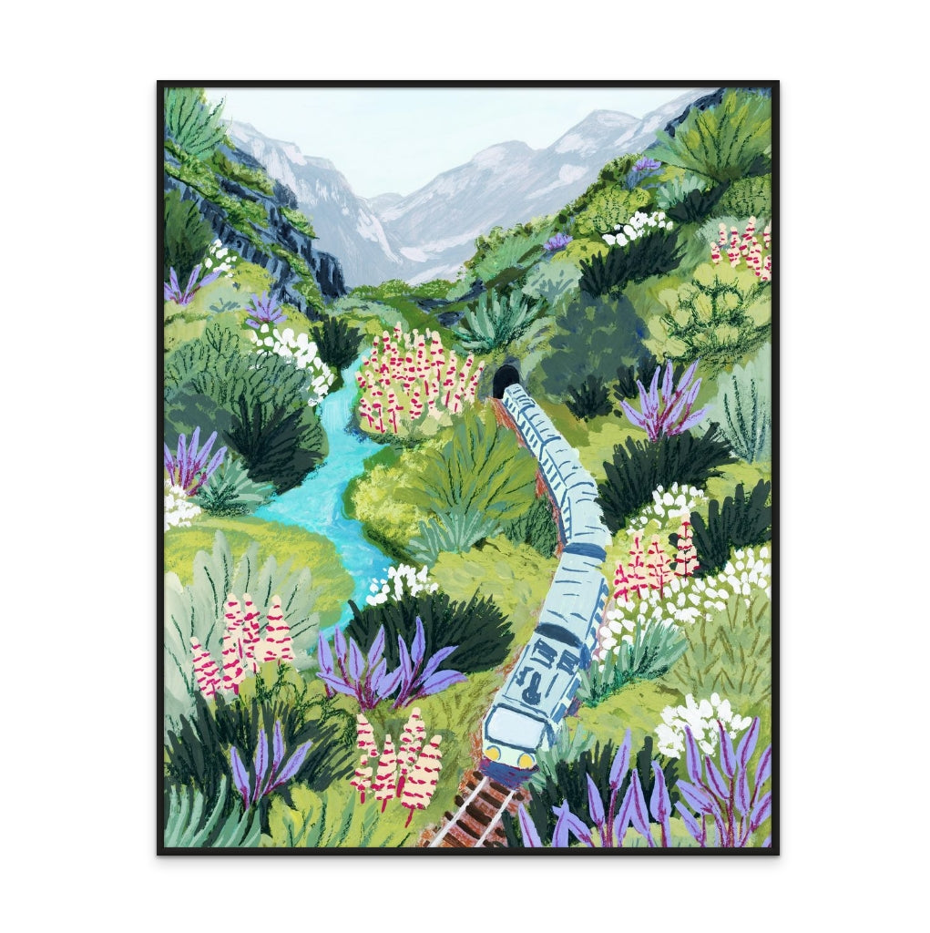 Cuadro "Train Travel"