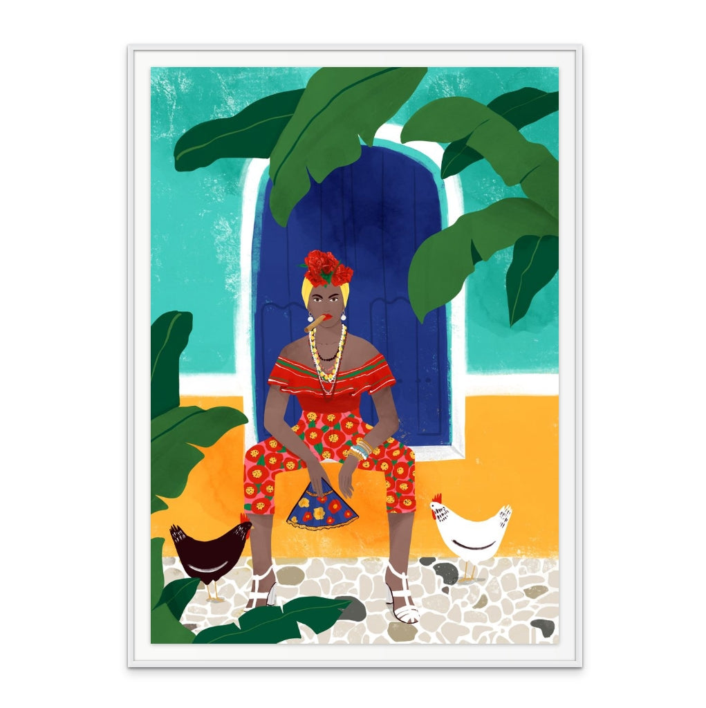 Cuadro "Femm Au Cigare"