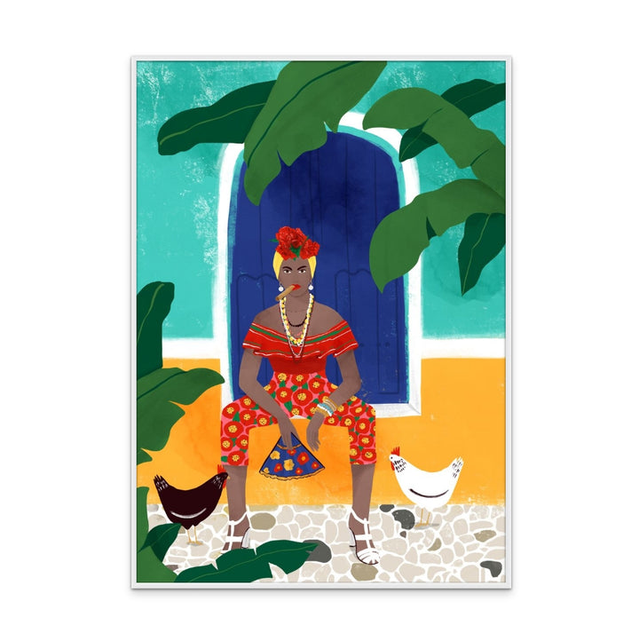 Cuadro "Femm Au Cigare"