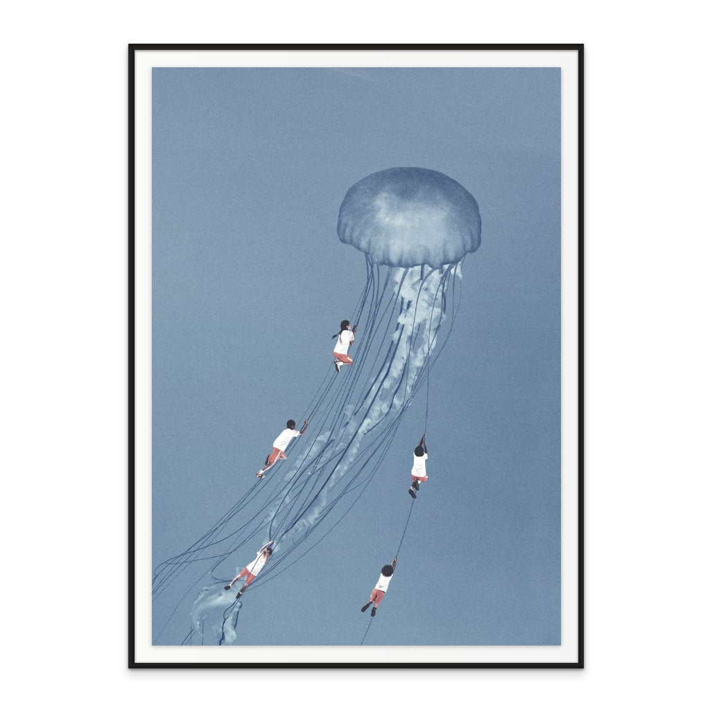 Cuadro "We came home smiling"