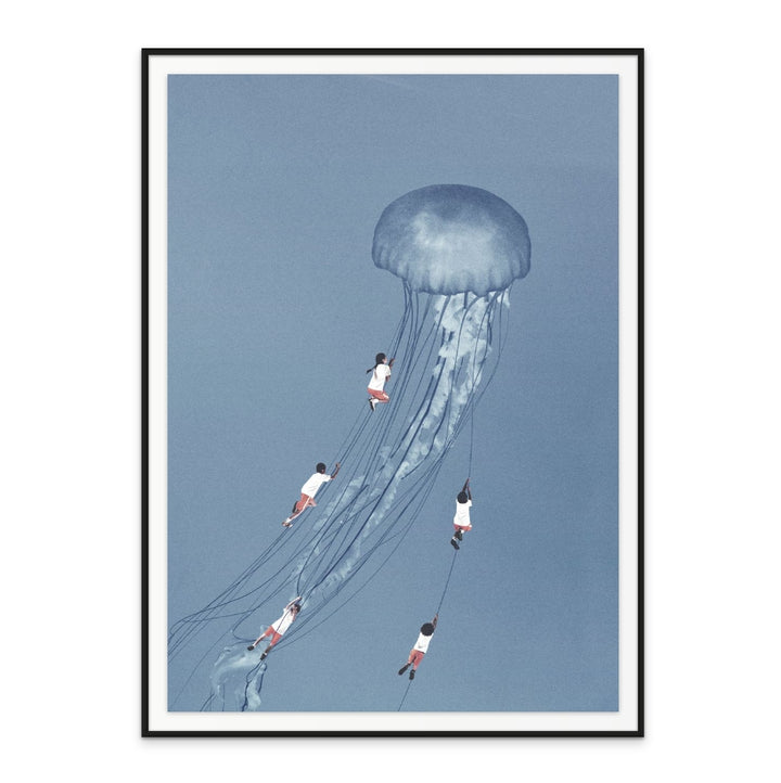 Cuadro "We came home smiling"