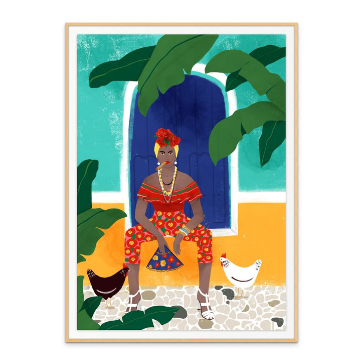 Cuadro "Femm Au Cigare"