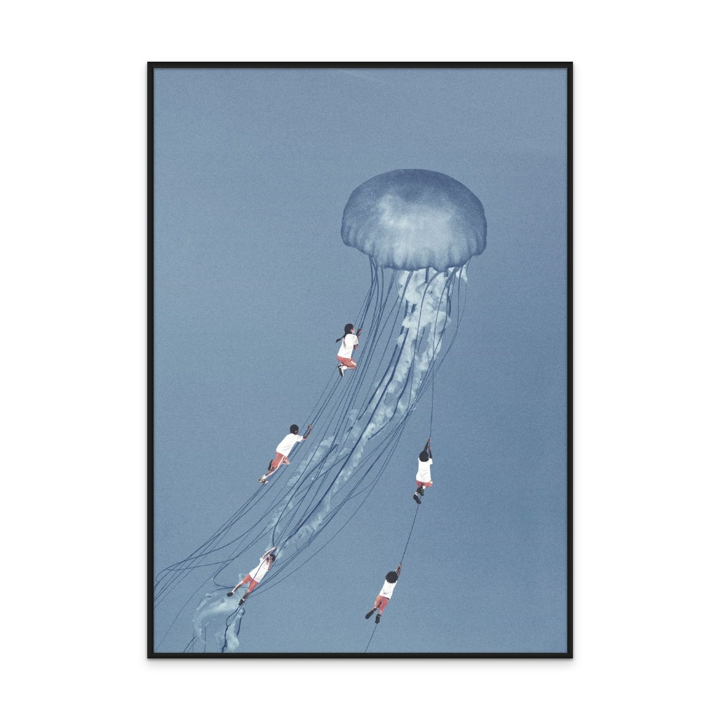 Cuadro "We came home smiling"