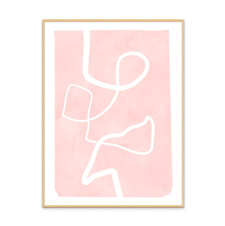 Cuadro "One line white 2"