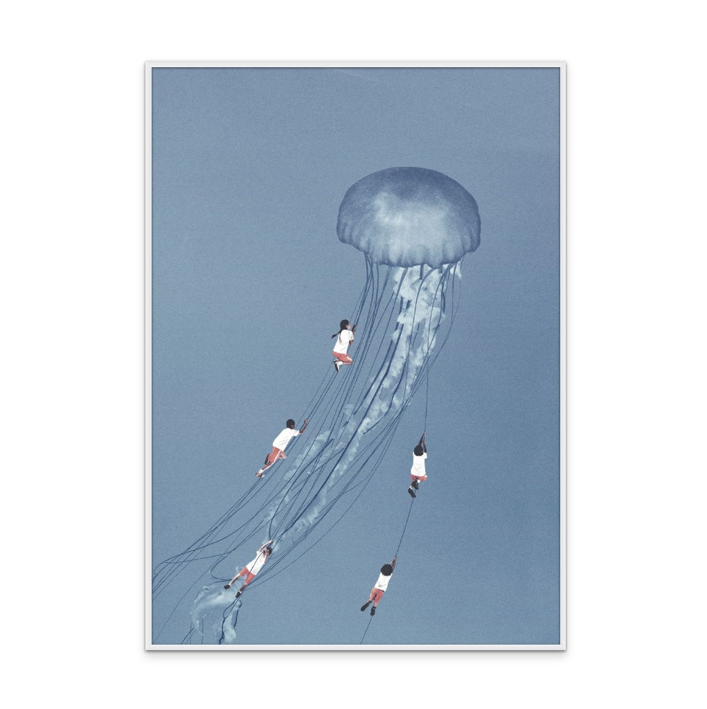 Cuadro "We came home smiling"