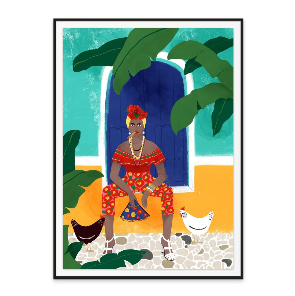 Cuadro "Femm Au Cigare"