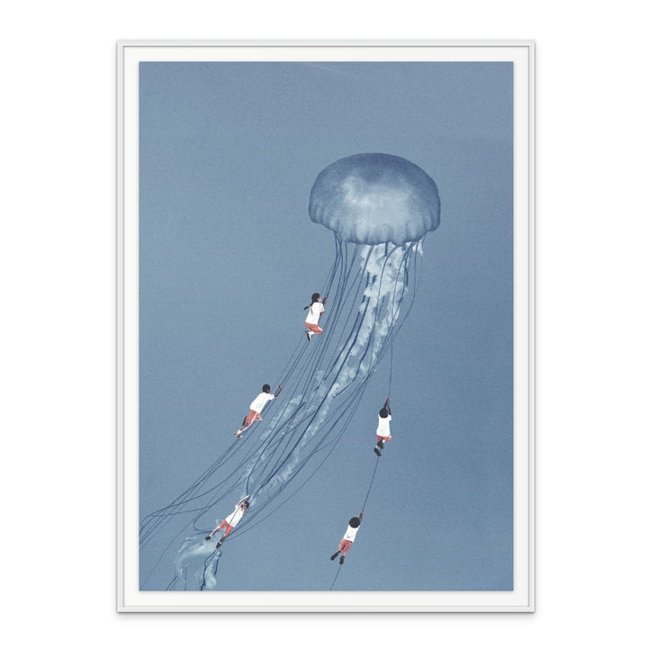 Cuadro "We came home smiling"