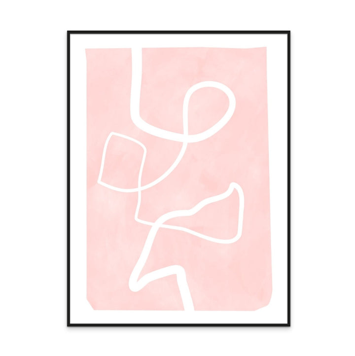 Cuadro "One line white 2"