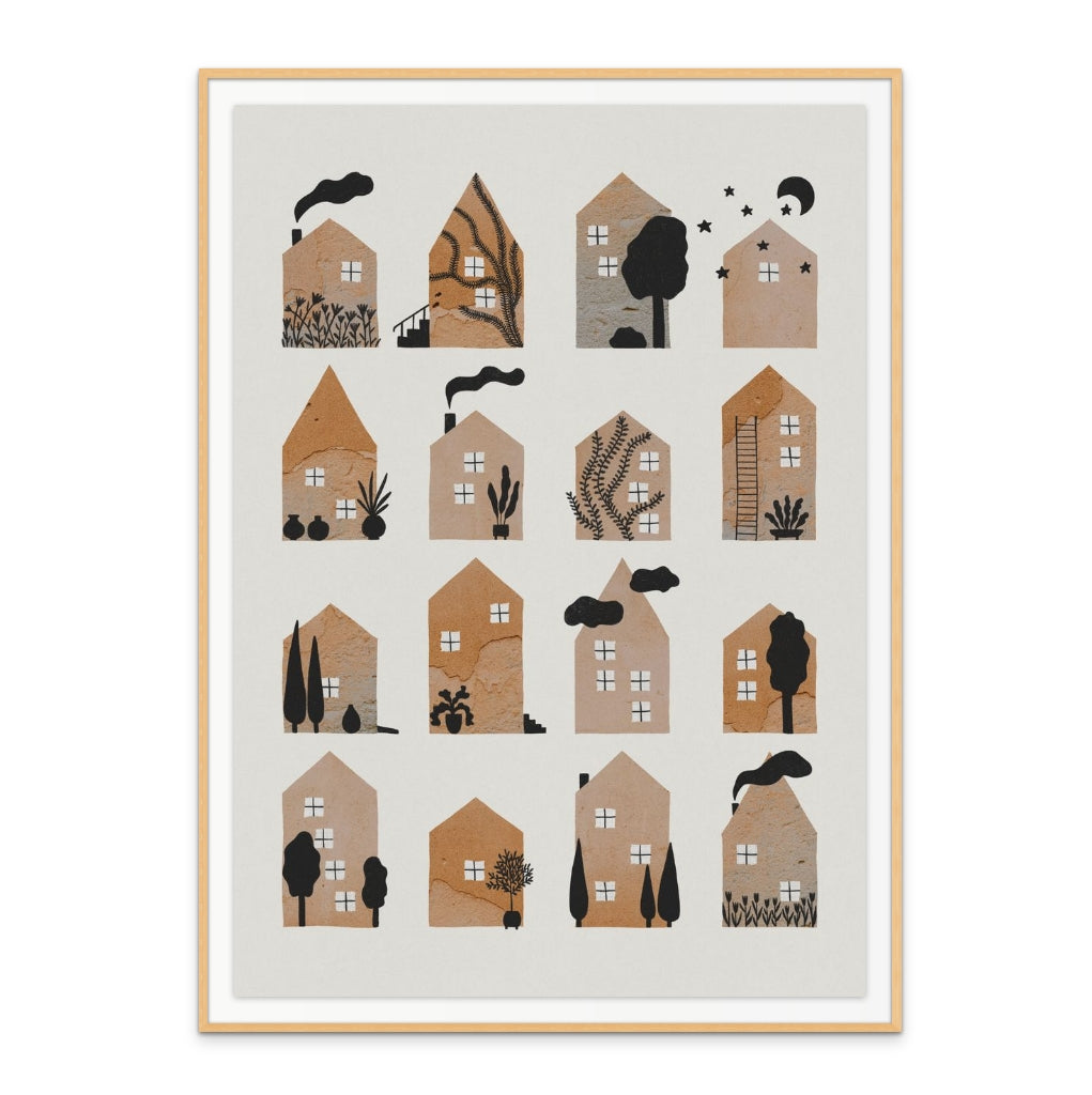 Cuadro "Tiny Houses #2"