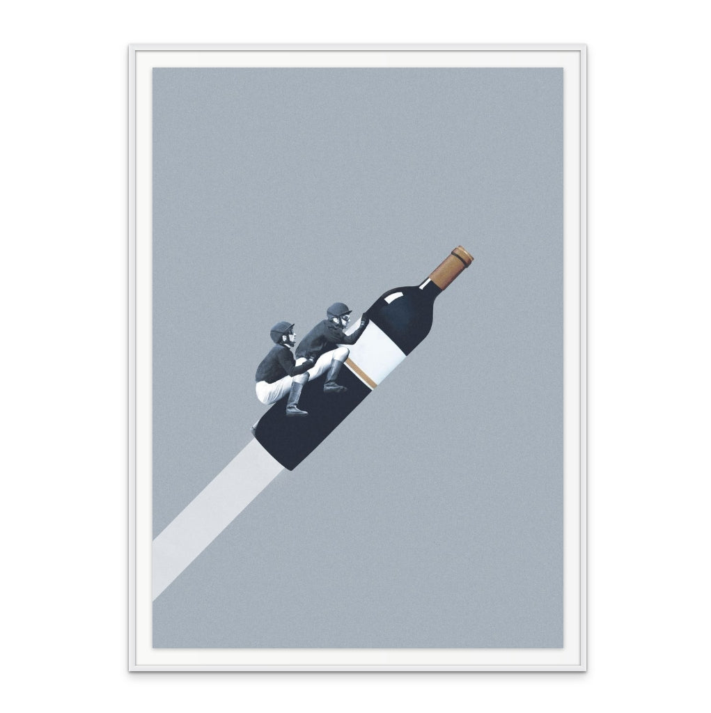 Cuadro "We ride until dawn"