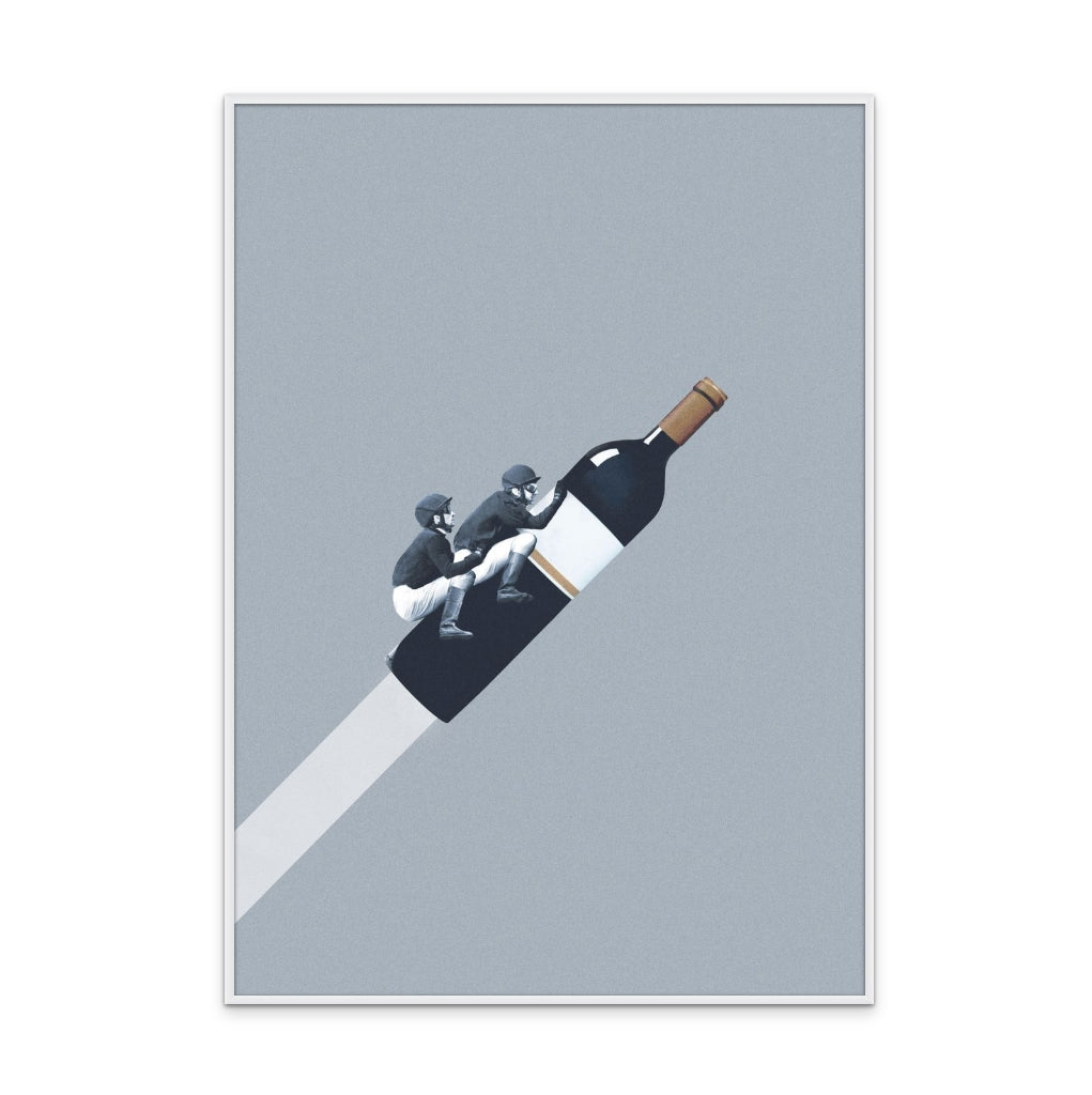 Cuadro "We ride until dawn"