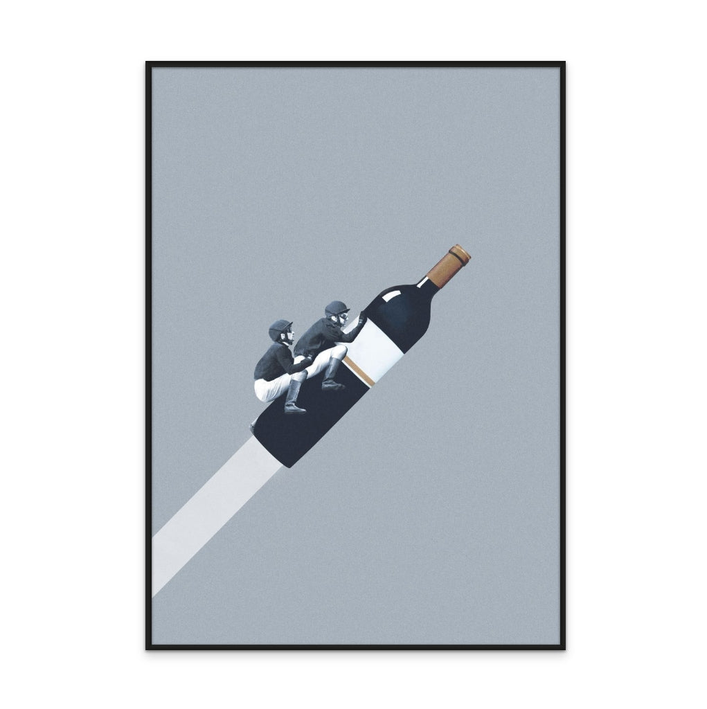 Cuadro "We ride until dawn"