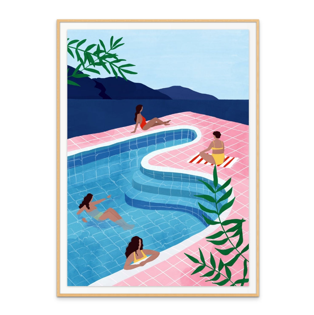 Cuadro "Pool Ladies" – Wall Studio