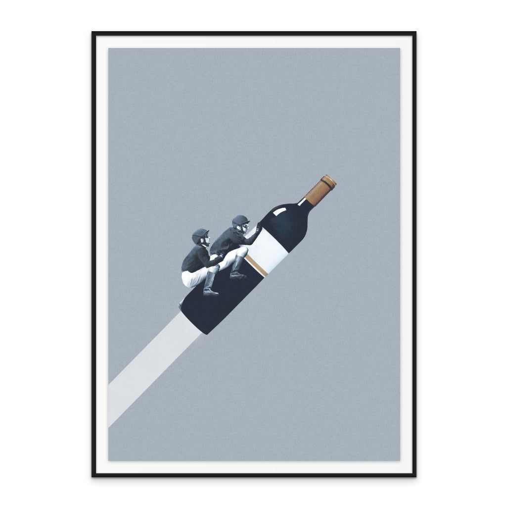 Cuadro "We ride until dawn"