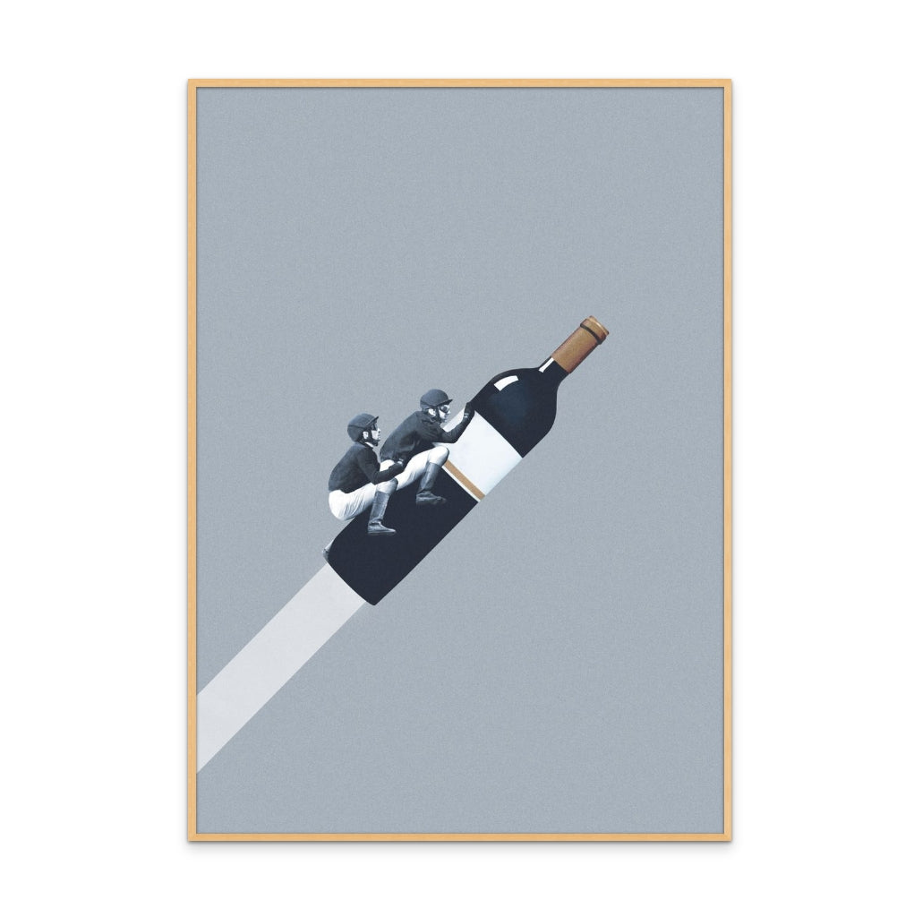 Cuadro "We ride until dawn"