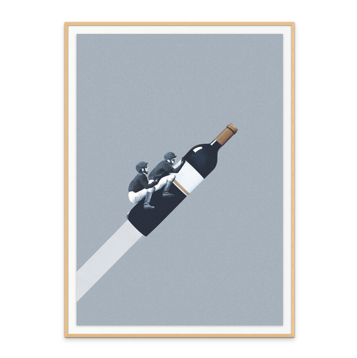 Cuadro "We ride until dawn"