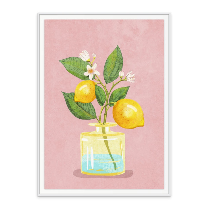 Cuadro "Lemon bunch in vase"