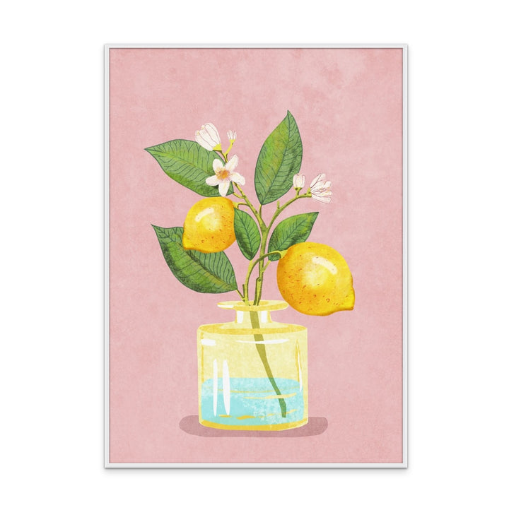 Cuadro "Lemon bunch in vase"