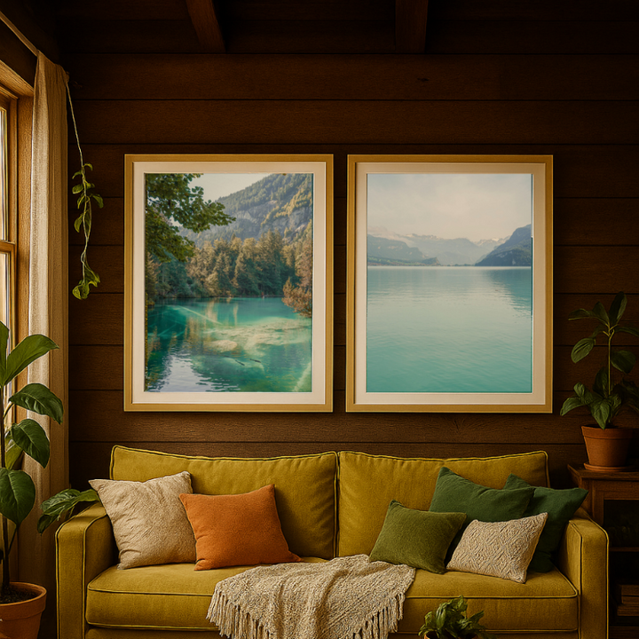 Cuadro "Lake Brienz"