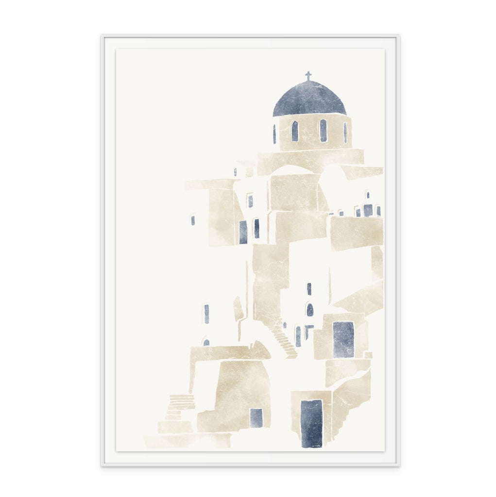 Cuadro "Santorini I"