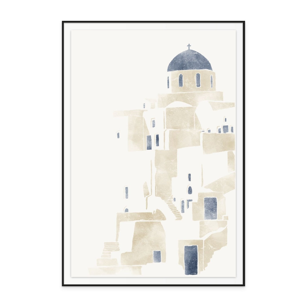 Cuadro "Santorini I"