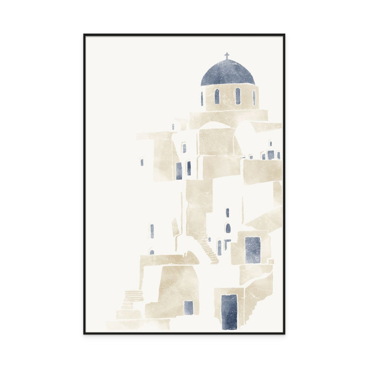 Cuadro "Santorini I"
