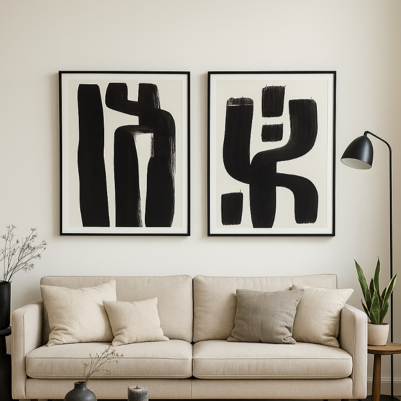 Set de cuadros "Bold Impressions"