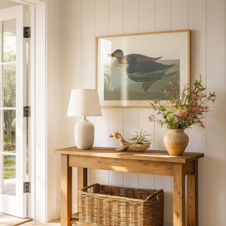 Cuadro "American Scoter Duck From Birds of America (1827)"