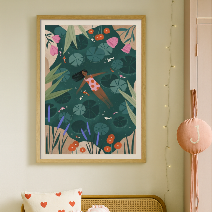 Cuadro "Wild Swimming"