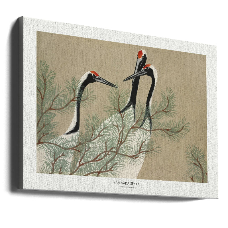 Cuadro "Cranes From Momoyogusa"