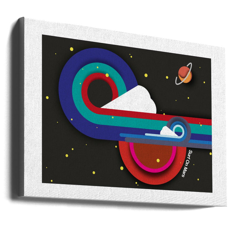 Cuadro "Surf On Mars"