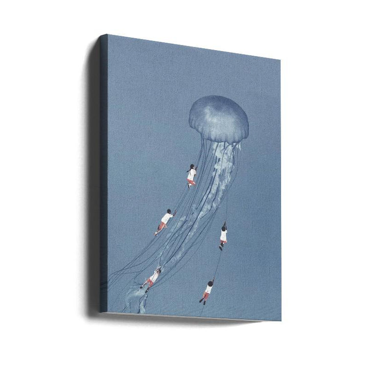 Cuadro "We came home smiling"