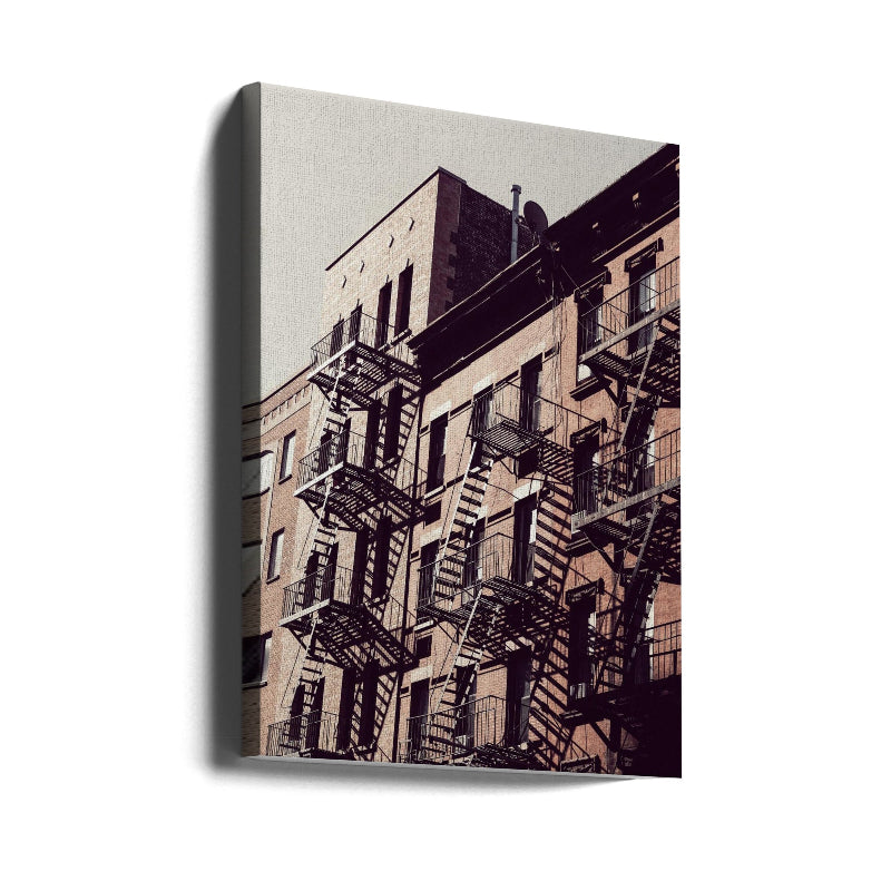 Cuadro "New York City Fire Escapes 02"