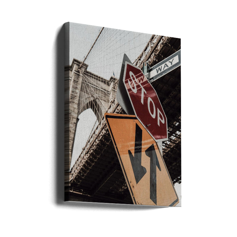 Cuadro "Brooklyn Bridge Stop"