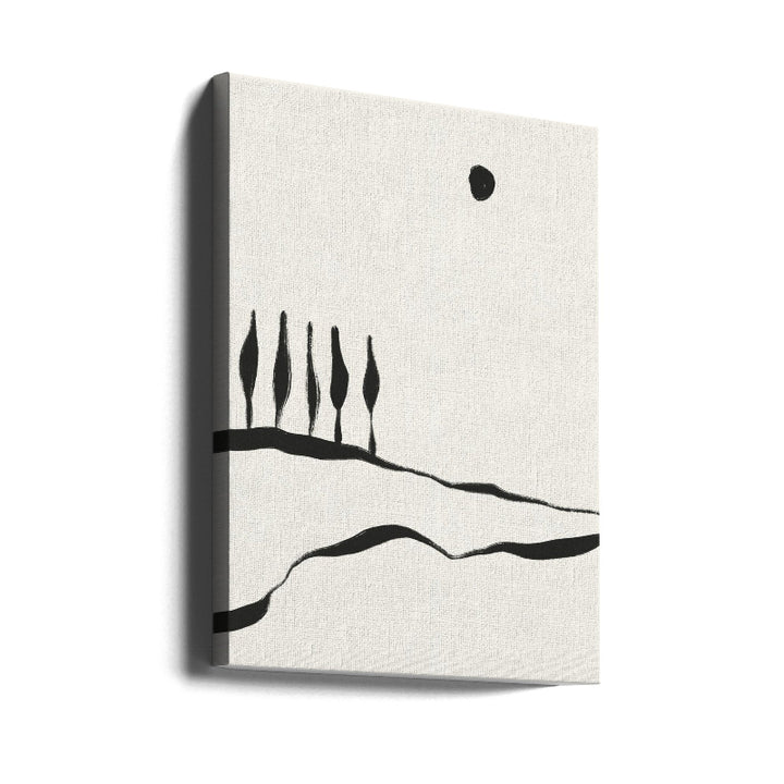 Cuadro "Minimal Line Landscape #1"