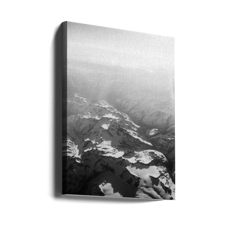 Cuadro "Alps in Black and White"