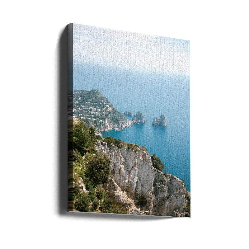 Cuadro "Coast of Capri Italy"