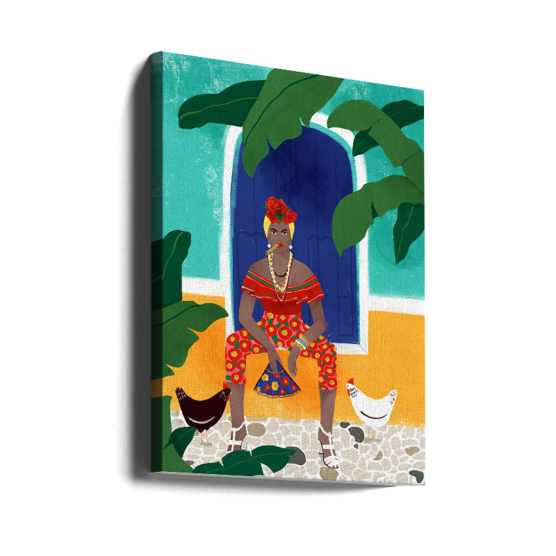 Cuadro "Femm Au Cigare"