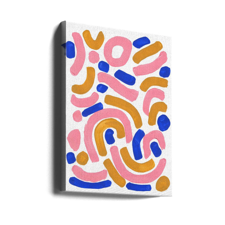 Cuadro "Pink Wiggle"