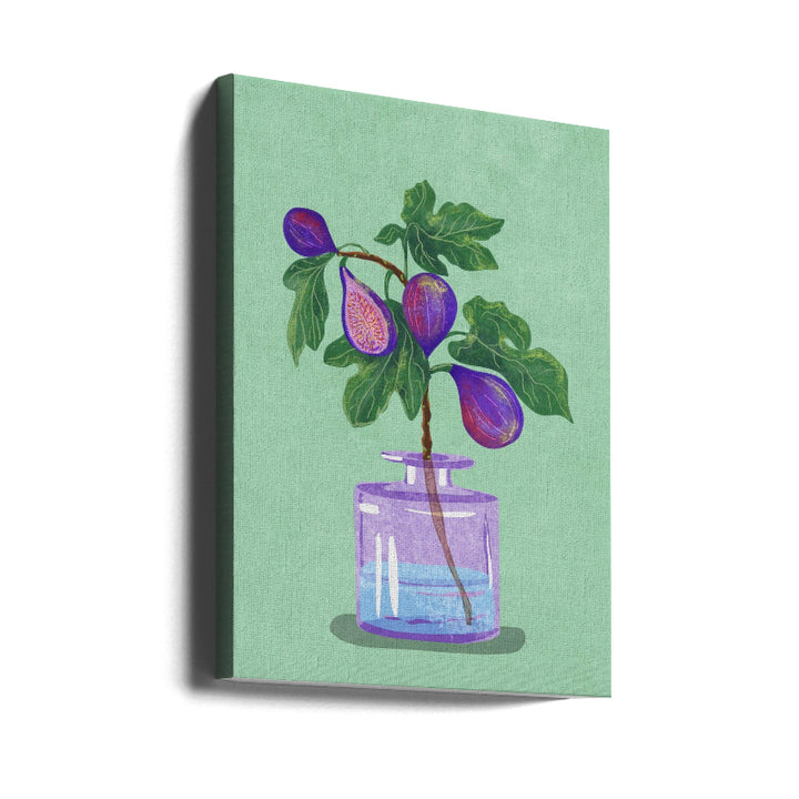 Cuadro "Figs branch in vase"