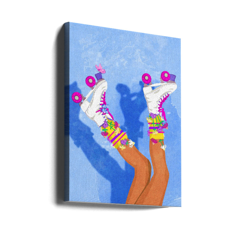 Cuadro "Skate like a Girl"