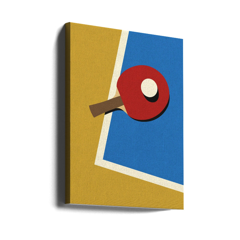 Cuadro "Table Tennis Team Red"