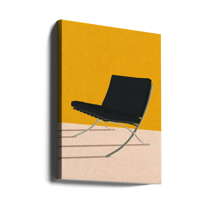 Cuadro "Barcelona Chair By Mies Van Der Rohe"