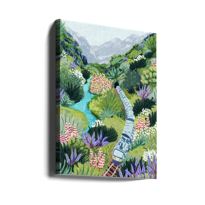 Cuadro "Train Travel"