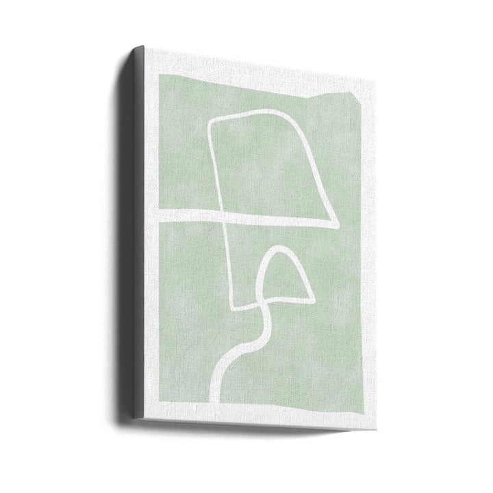 Cuadro "One line white 3"