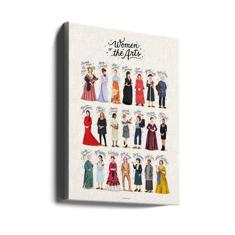 Cuadro "Women of the Arts"